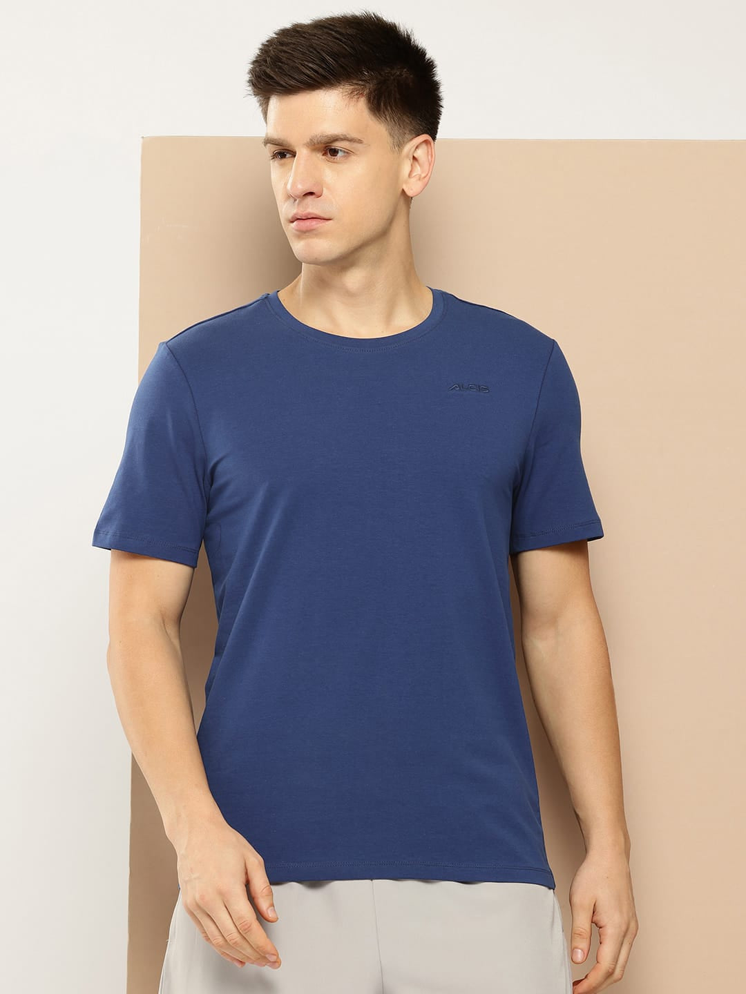 Cotton Flex Tee Dark Tide