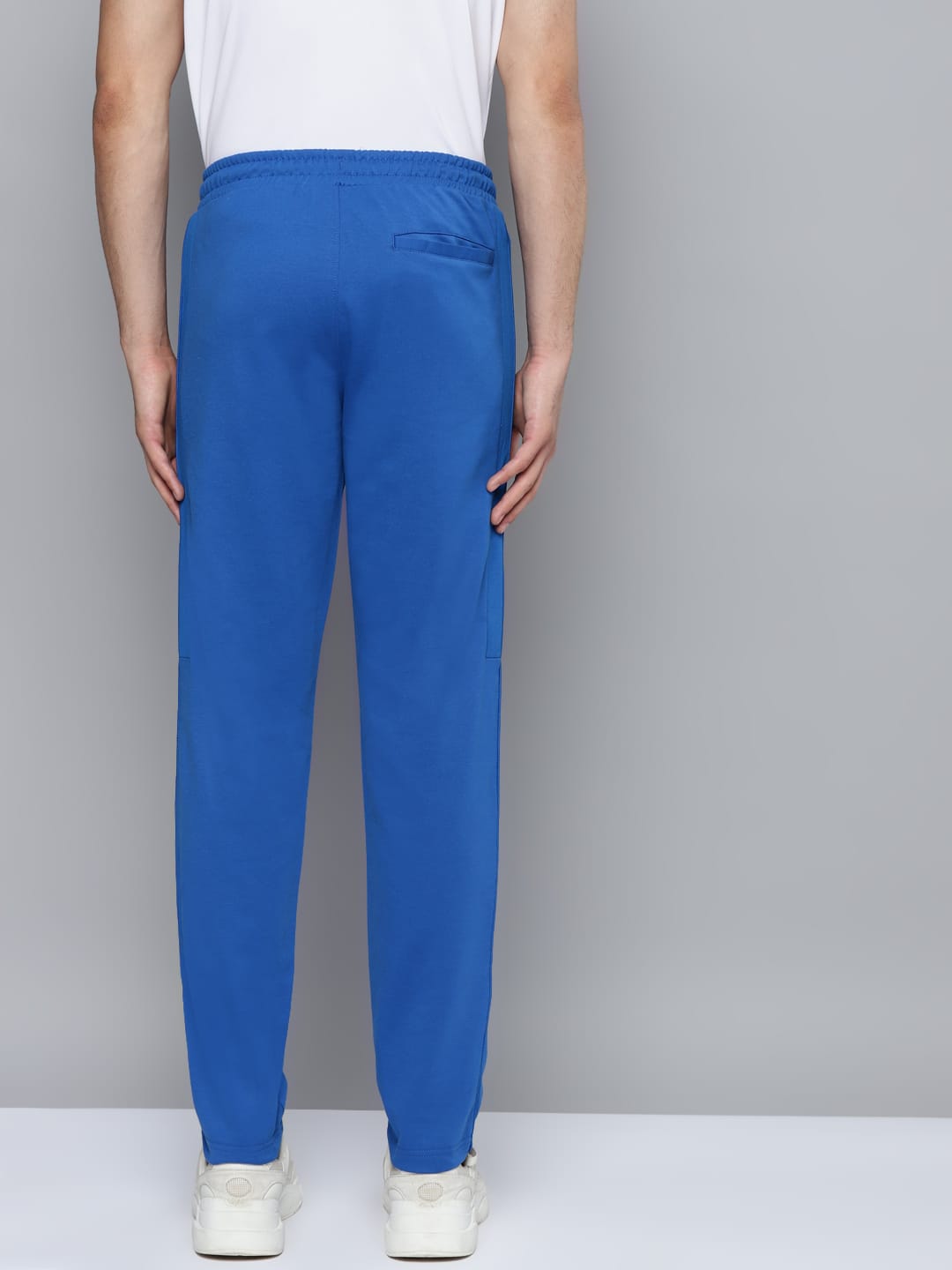 Alcis Men Blue Solid Running Joggers