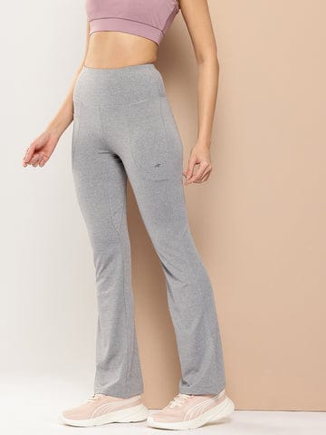Smooth Curve Bootcut Pant Grey Melange