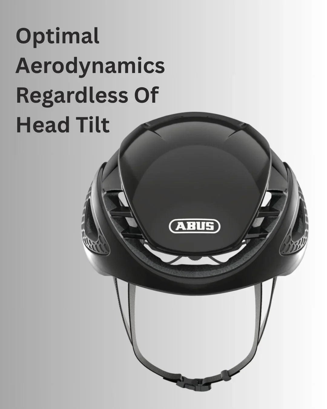 ABUS Gamechanger Road Bike Helmet - Shiny Black