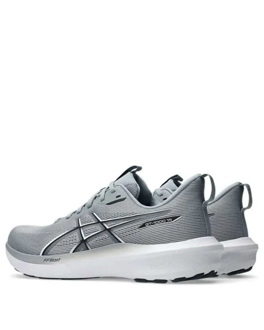 ASICS GT1000 14 Men Running Shoes - Gravel/White