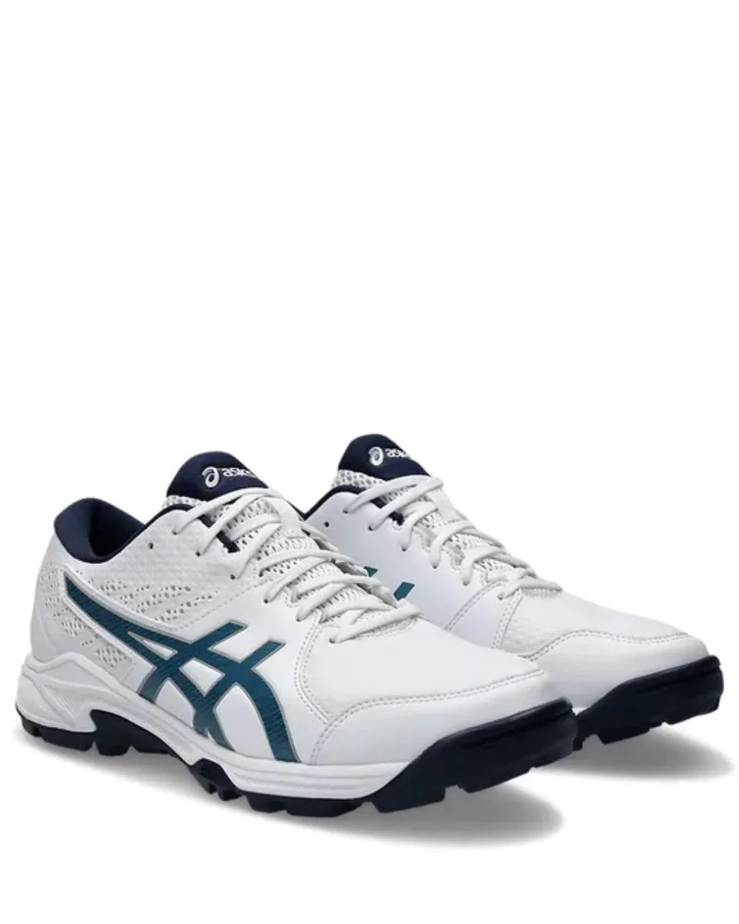 ASICS Gel-Peake 2 Unisex Cricket Shoes - White/Atlantis Blue