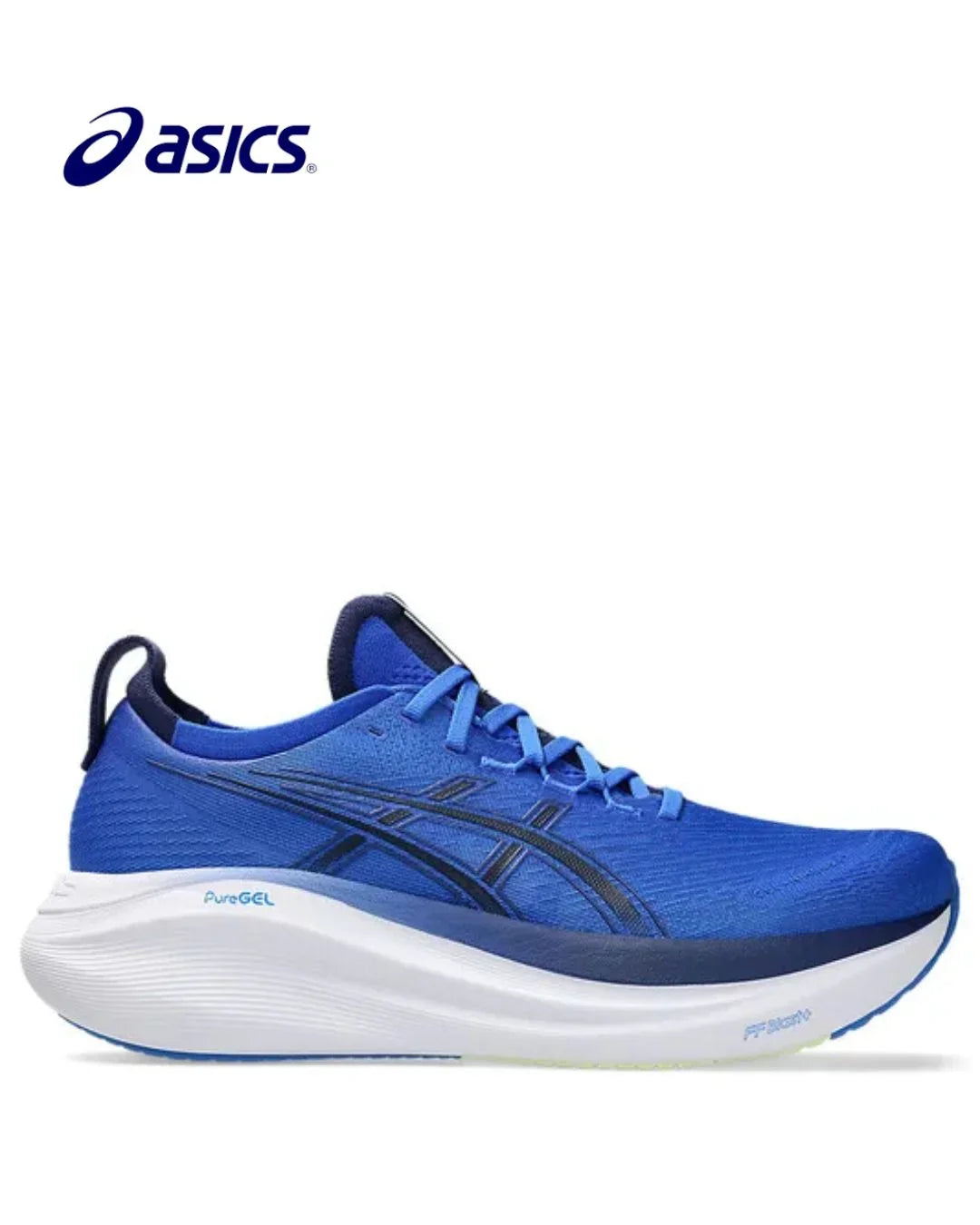 ASICS Gel Nimbus 27 Men Running Shoes - Illusion Blue/Indigo Blue