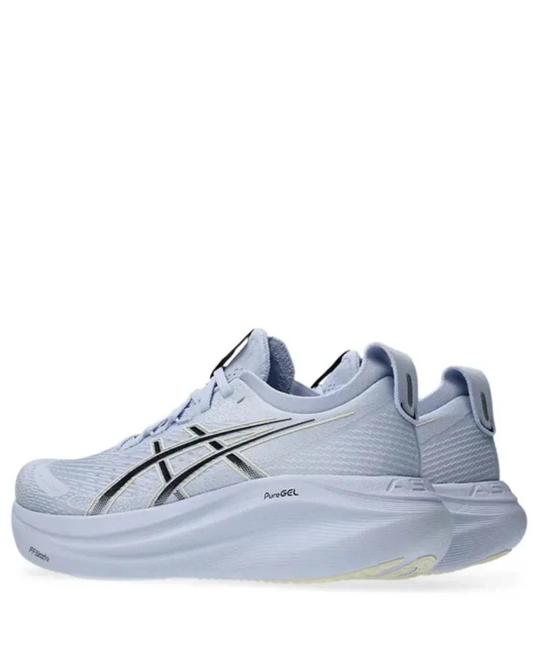 ASICS Gel Nimbus 27 Men Running Shoes - Blue Fade/Black