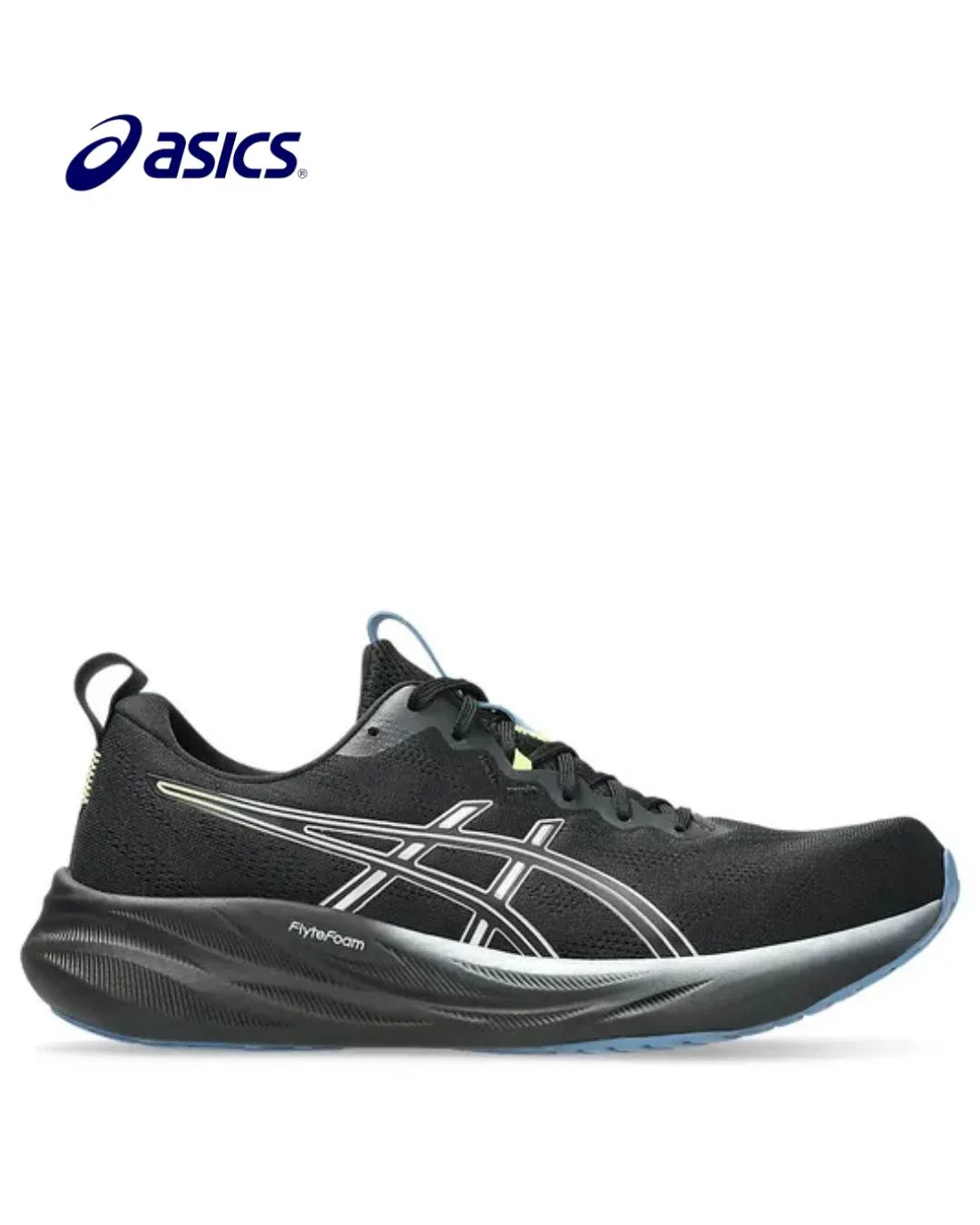 ASICS Gel Pulse 16 Men Running Shoes - Black/Pure Silver