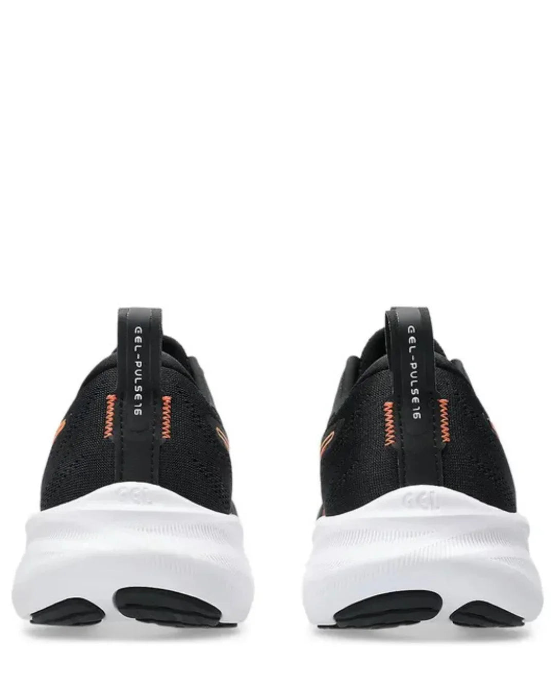 ASICS Gel Pulse 16 Men Running Shoes - Black/Nova Orange