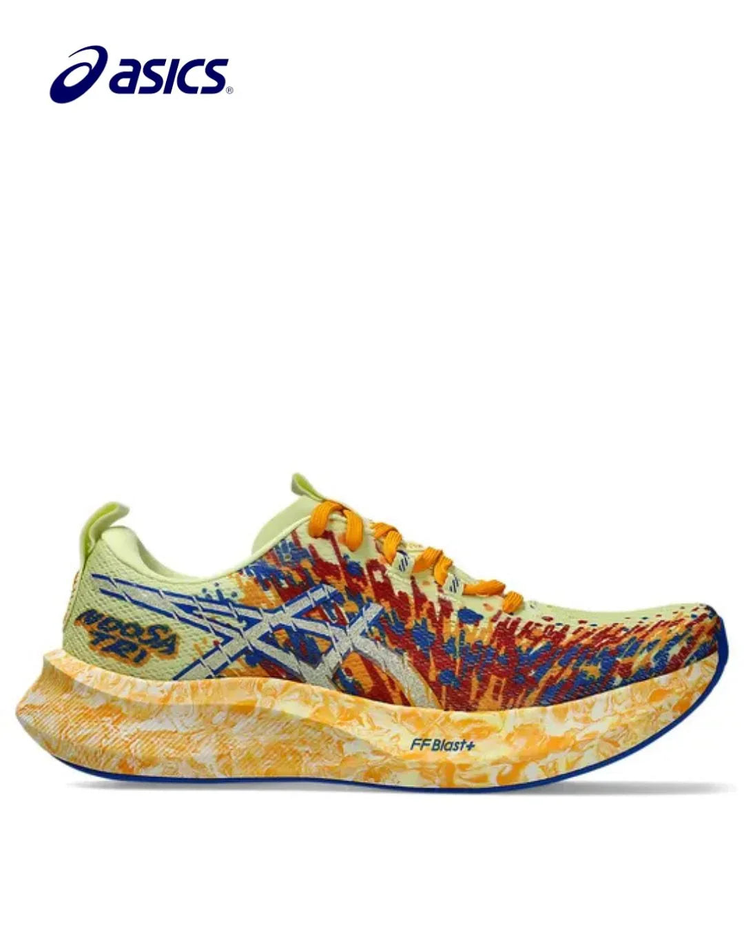 ASICS Noosa Tri 16 Men Running Shoes - Huddle Yellow/Illusion Blue