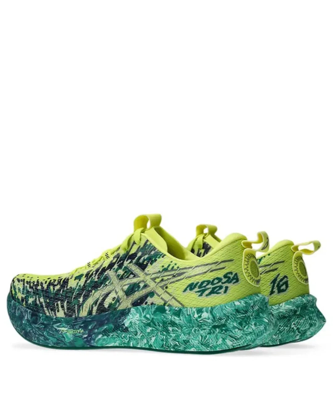ASICS Noosa Tri 16 Men Running Shoes - Citron/Jasper Green