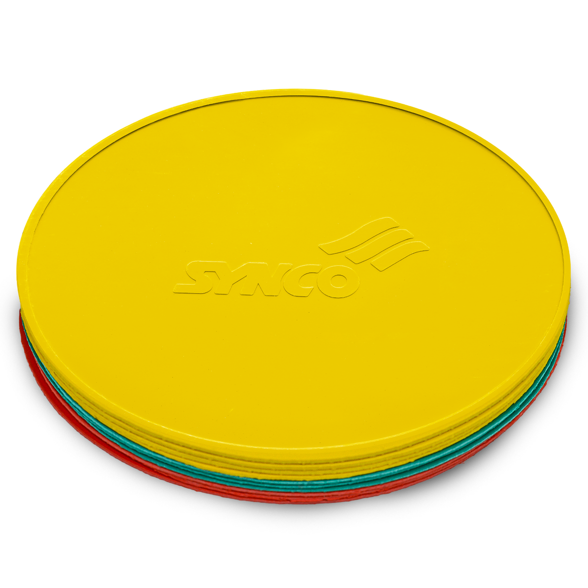 Synco Spot Rubber Markers 8 Inch (Set of 10) Multicolor