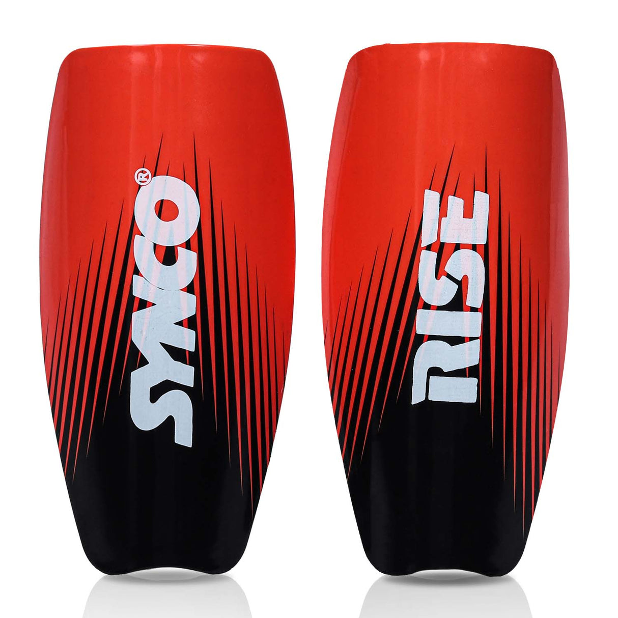 Synco Rise Shin Guard for Football | Slipin Shin Guard | Medium Size (Pack of 2)