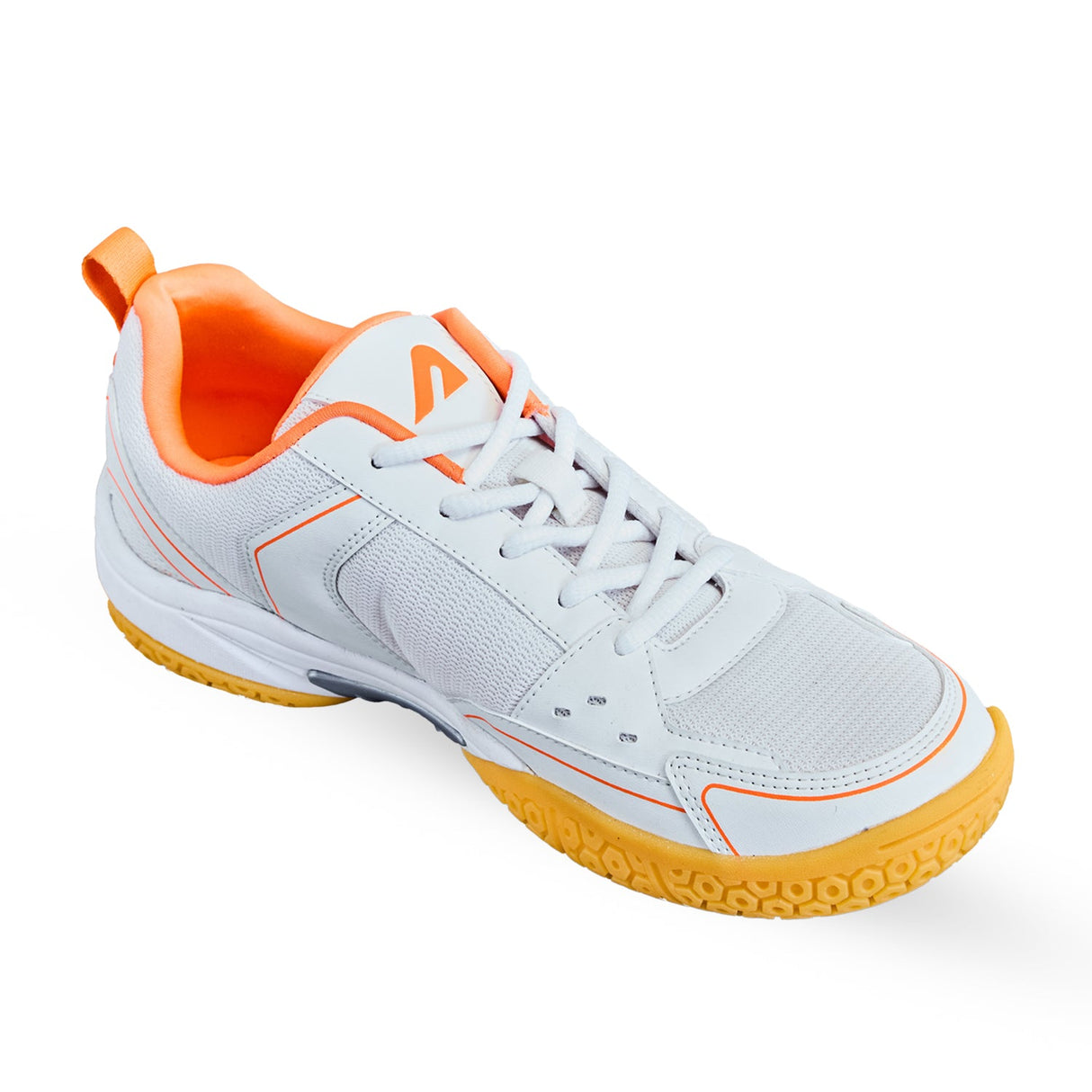 Archer Badminton Shoes - White/Orange