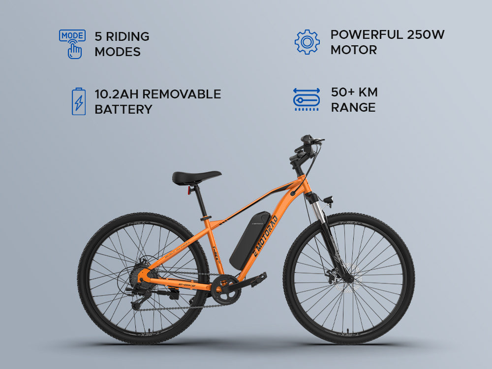 T-Rex Air Orange Blaze Bicycle Urban Series EMotorad Bike | KIBI SPORTS
