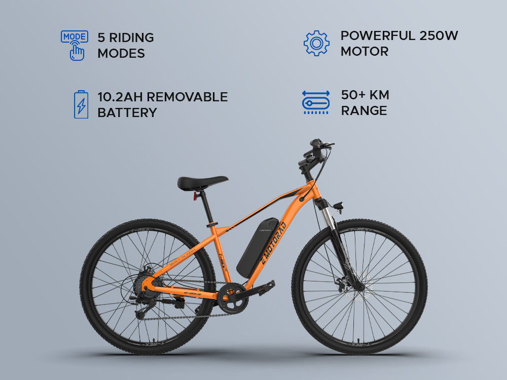 T-Rex Air Orange Blaze Bicycle Urban Series EMotorad Bike | KIBI SPORTS EMotorad