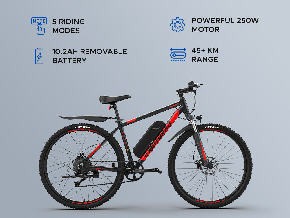 T-Rex+ V3 Bicycle Urban Series EMotorad Bike | KIBI SPORTS