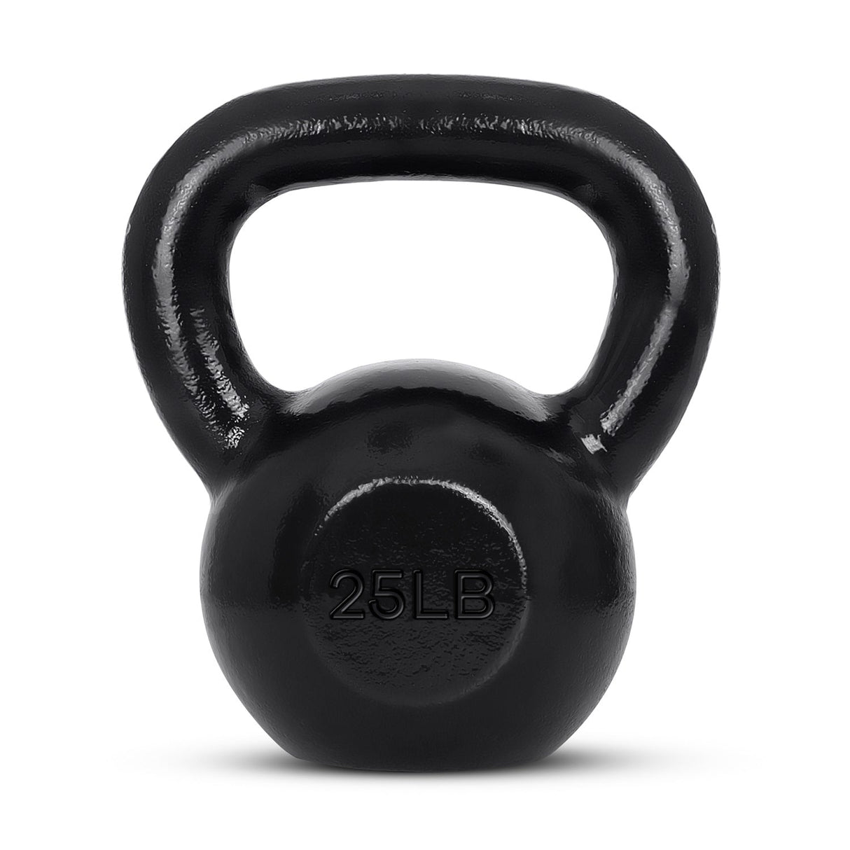 KAKSS Black Enamel Coated Cast-Iron LBS Kettlebell