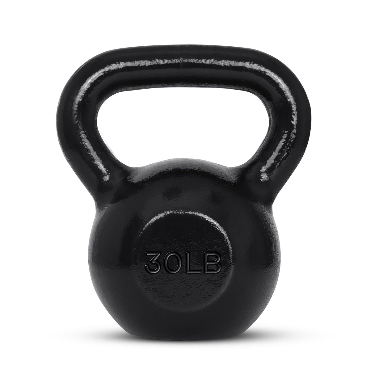KAKSS Black Enamel Coated Cast-Iron LBS Kettlebell