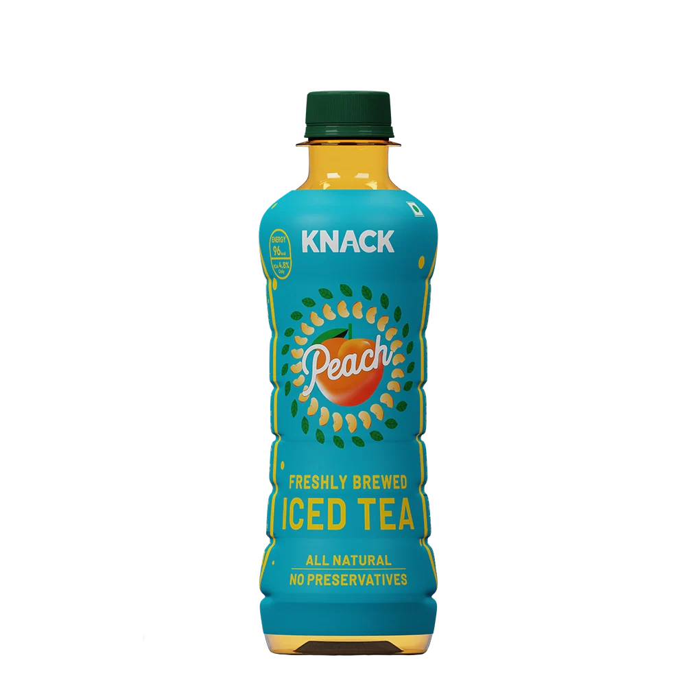 Knack Peach Iced Tea (PET Bottles) 300ml Pack of 12