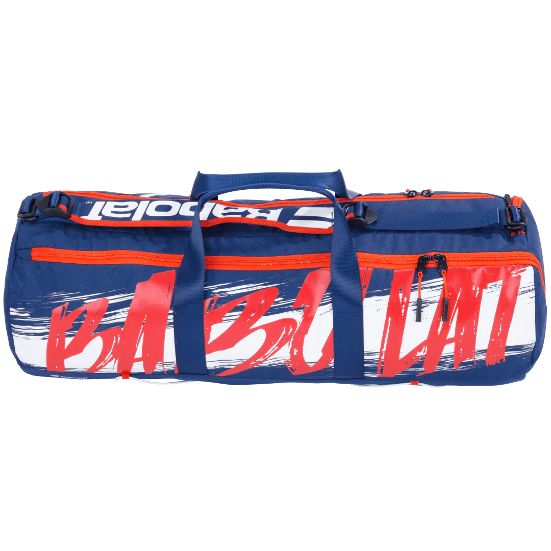 Babolat Duffle Rack Badminton Bag (Blue White Red)