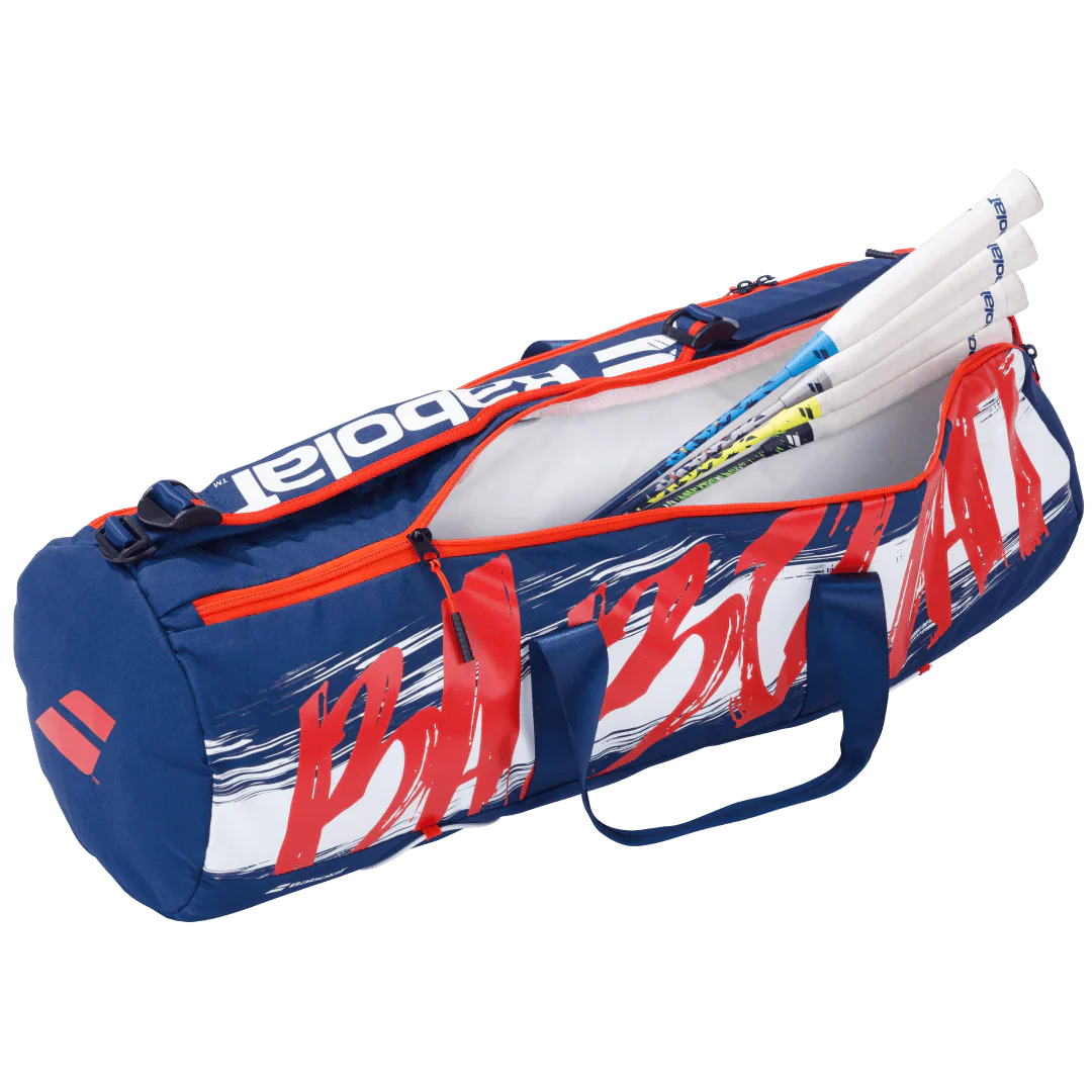 Babolat Duffle Rack Badminton Bag (Blue White Red)