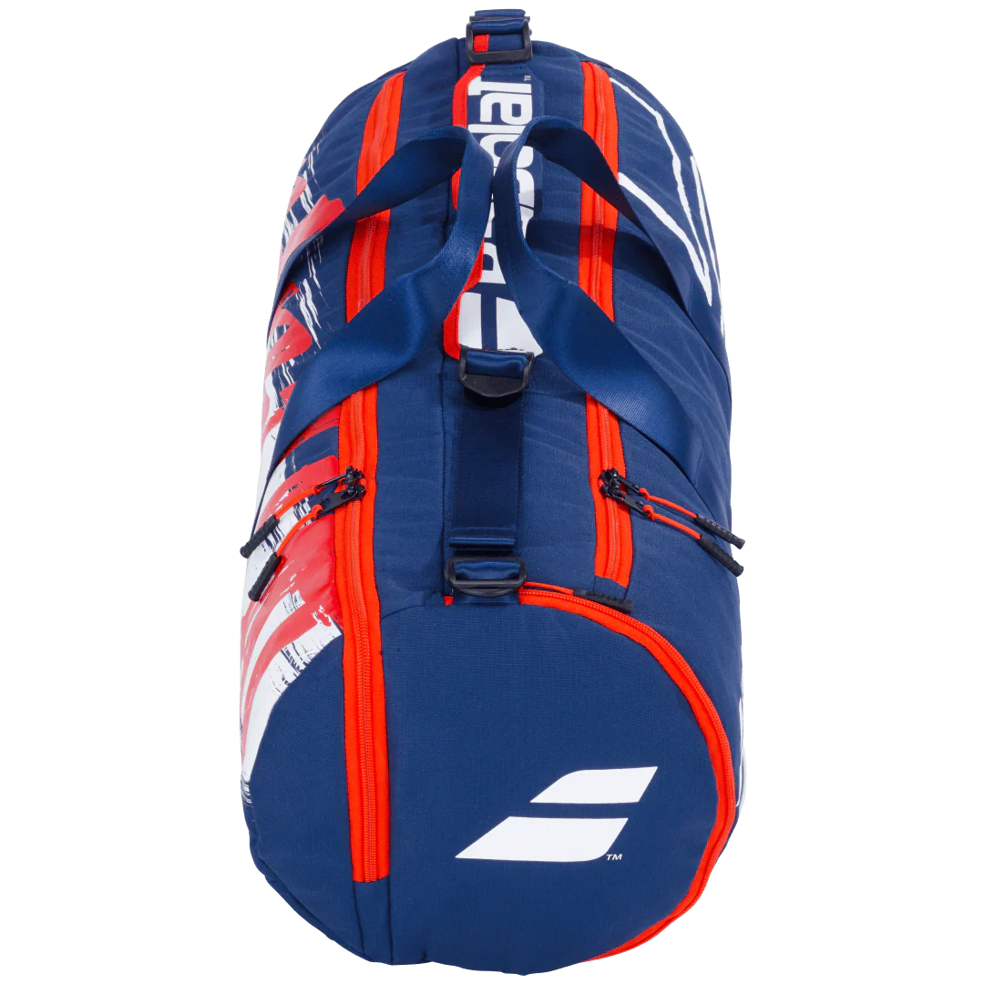 Babolat Duffle Rack Badminton Bag (Blue White Red)