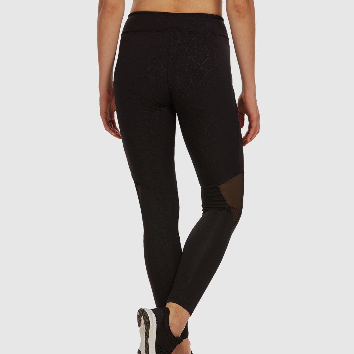 V Waist Tights - Black