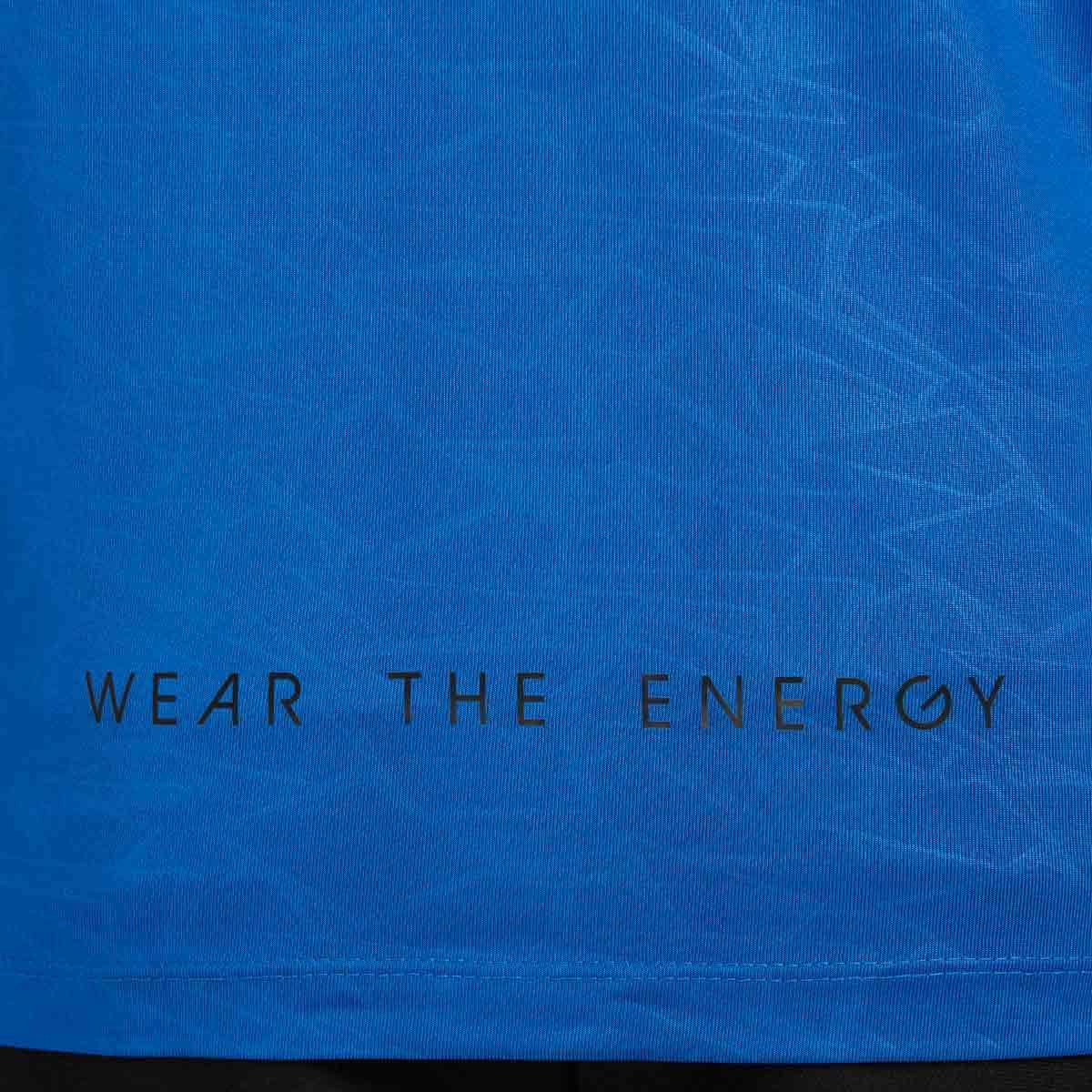 V-neck Tee - Electric Blue