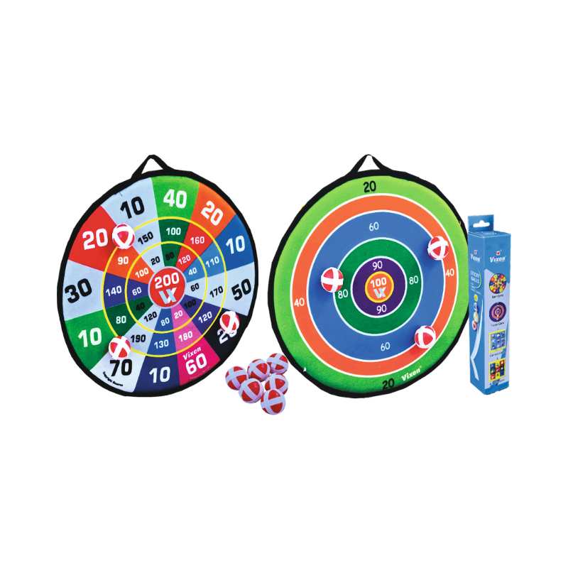 VIXEN MAGNETIC DART BOARD & TARGET BOARD VELCRO