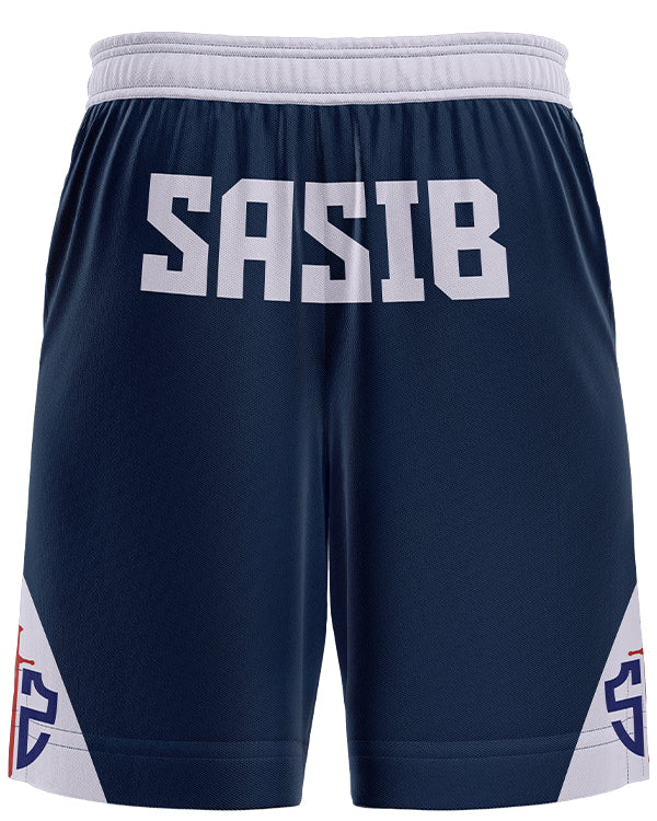 SASIB Solid MMA Shorts - Blue
