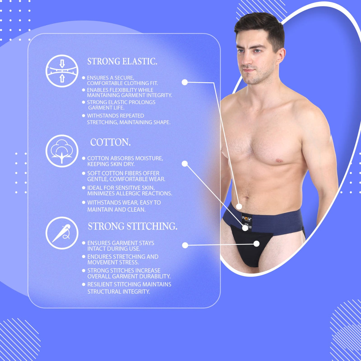 AS-48,ATHLETIC SUPPORTER(ECO)