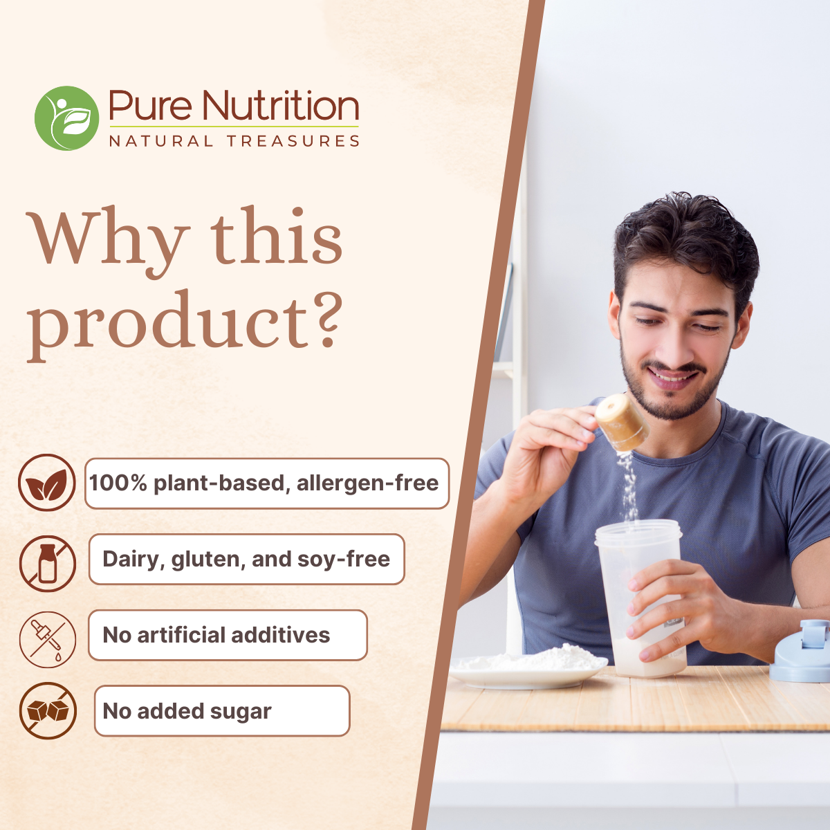 Vegan Protein Blueberry Blast Plant-Based Protein (500g)