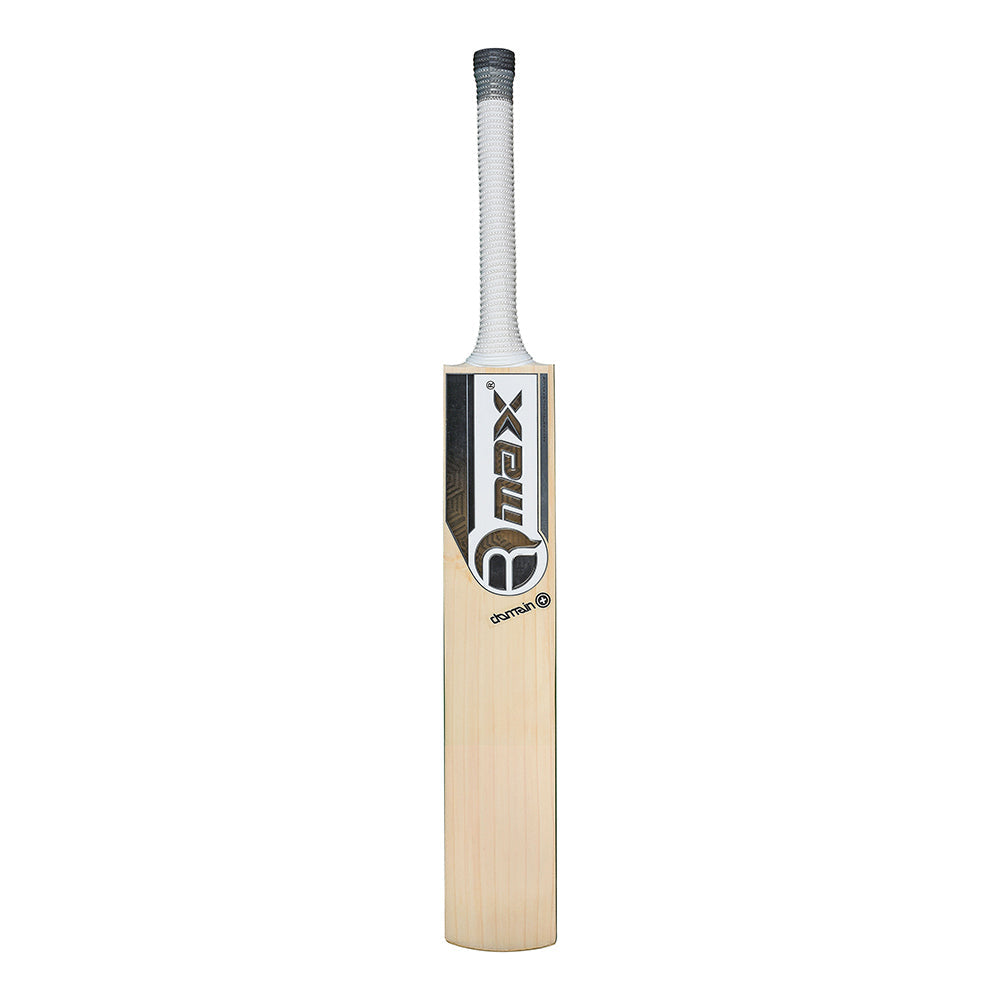 RMax English Willow Domain Plus Leather Ball Cricket Bat with Bat Cover | Kibi Sports R-Max