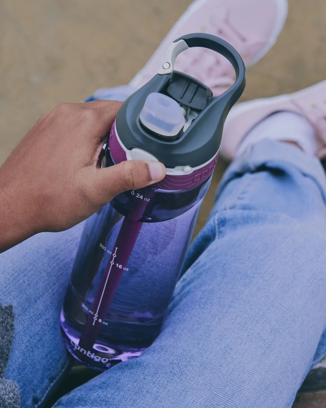 CONTIGO Ashland AUTOSPOUT™ Water Bottle, 720ml - Passionfruit