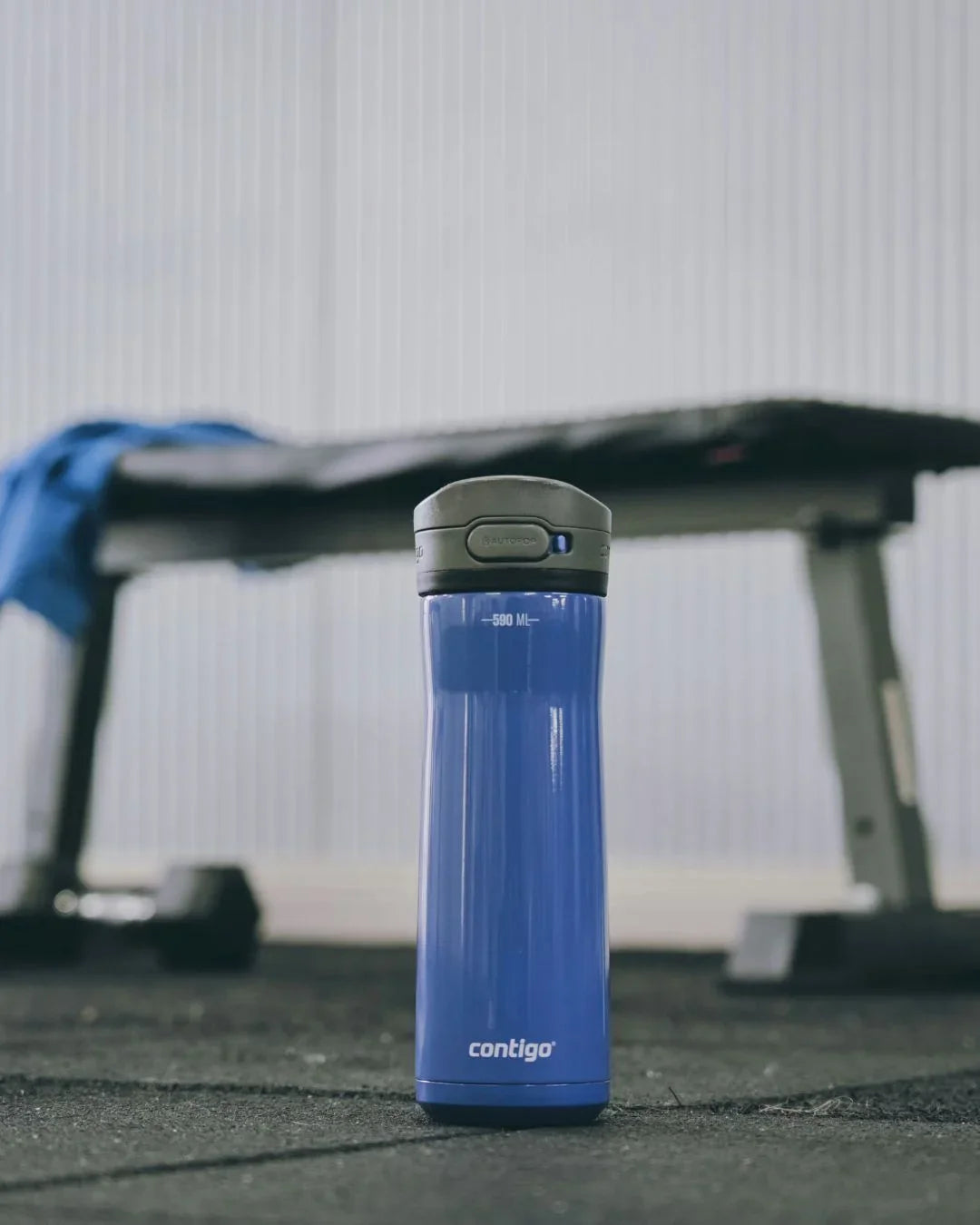 CONTIGO Jackson Chill AUTOPOP™ Vacuum-Insulated Water Bottle, 590 ml - Blue Corn