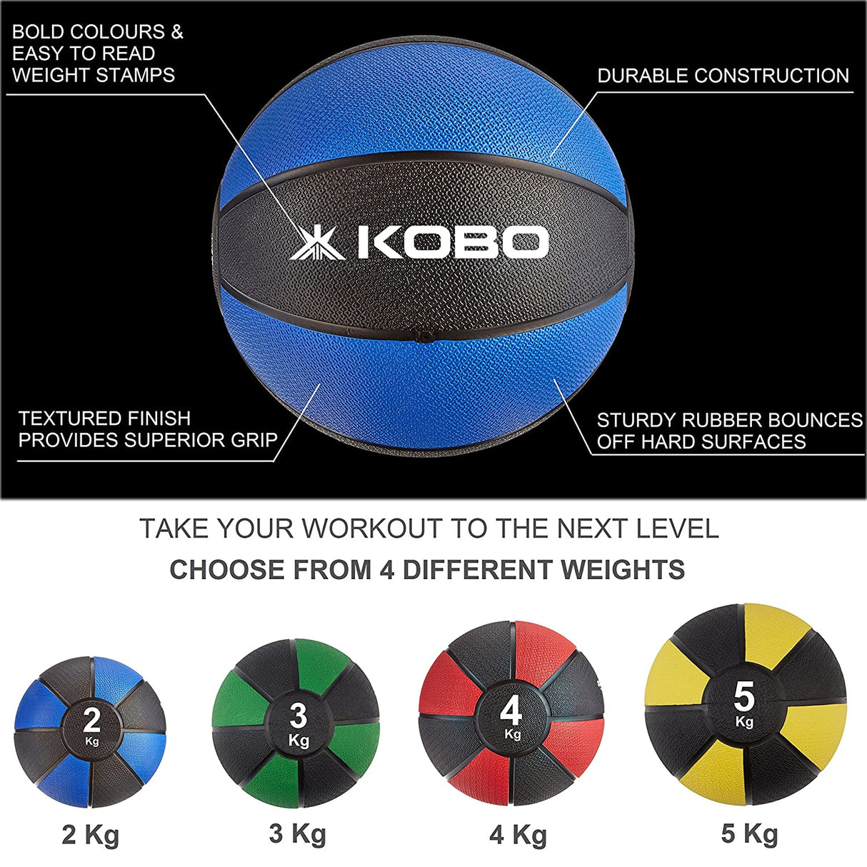 Kobo CTA-17 Medicine Ball 5 Kg