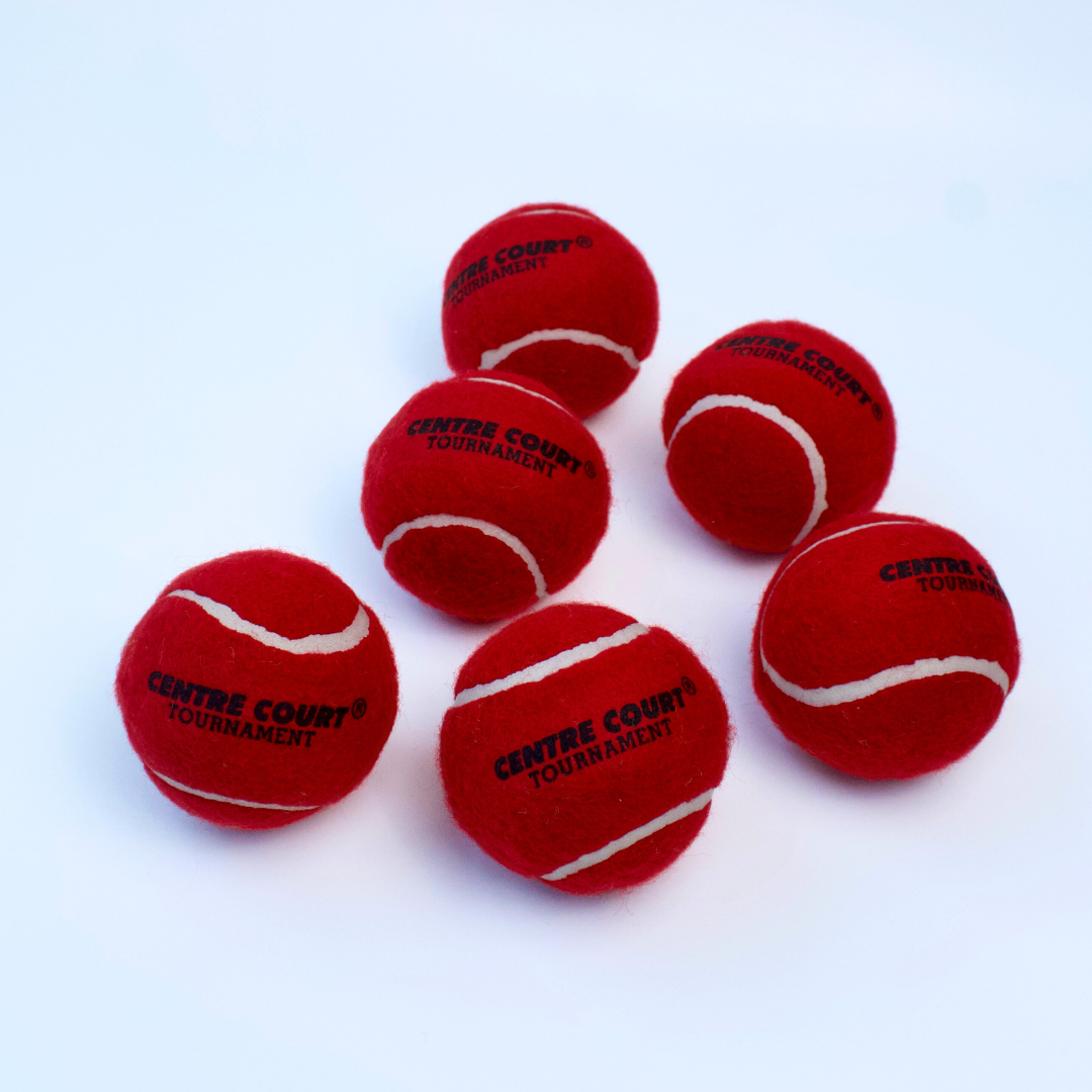 Cricket Tennis Ball (Pack of 6) - Centre Court
