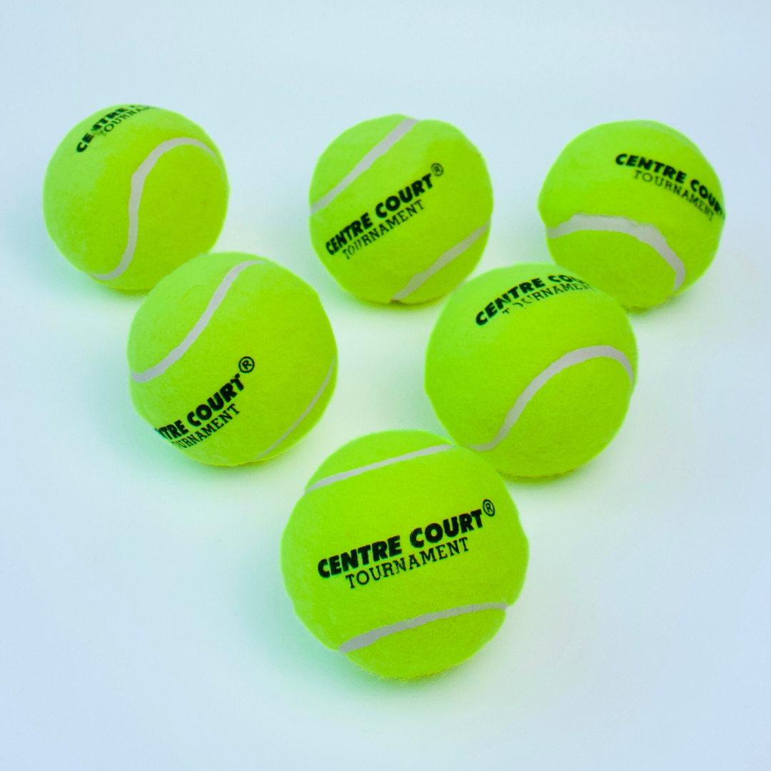 Cricket Tennis Ball (Pack of 6) - Centre Court