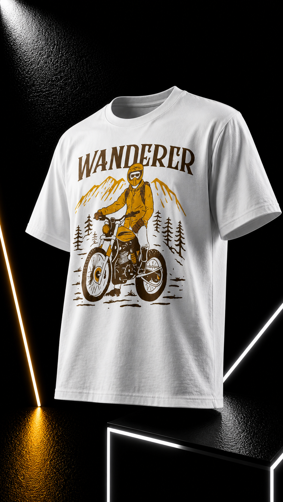 Wanderer - T-Shirt - white