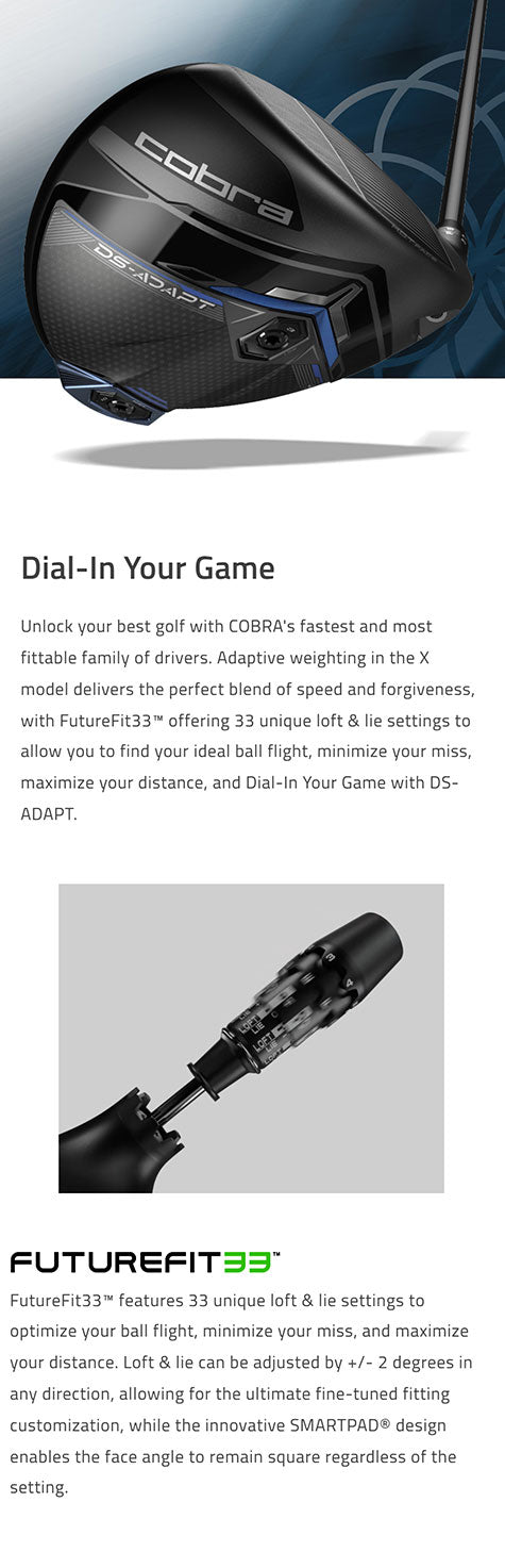 Cobra DS-Adapt X Driver