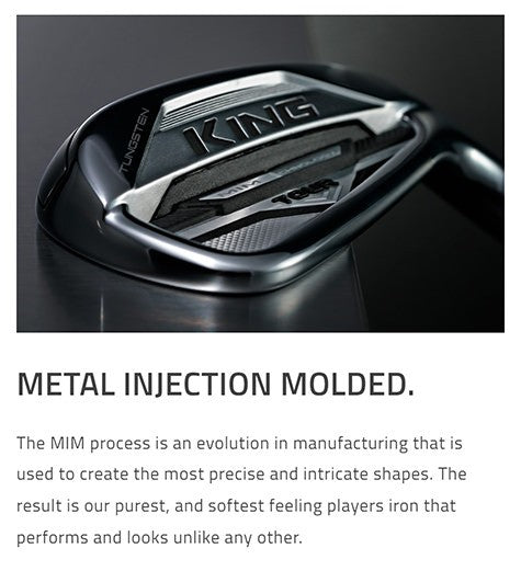 Cobra King Tour MIM (4-PW) Steel Irons