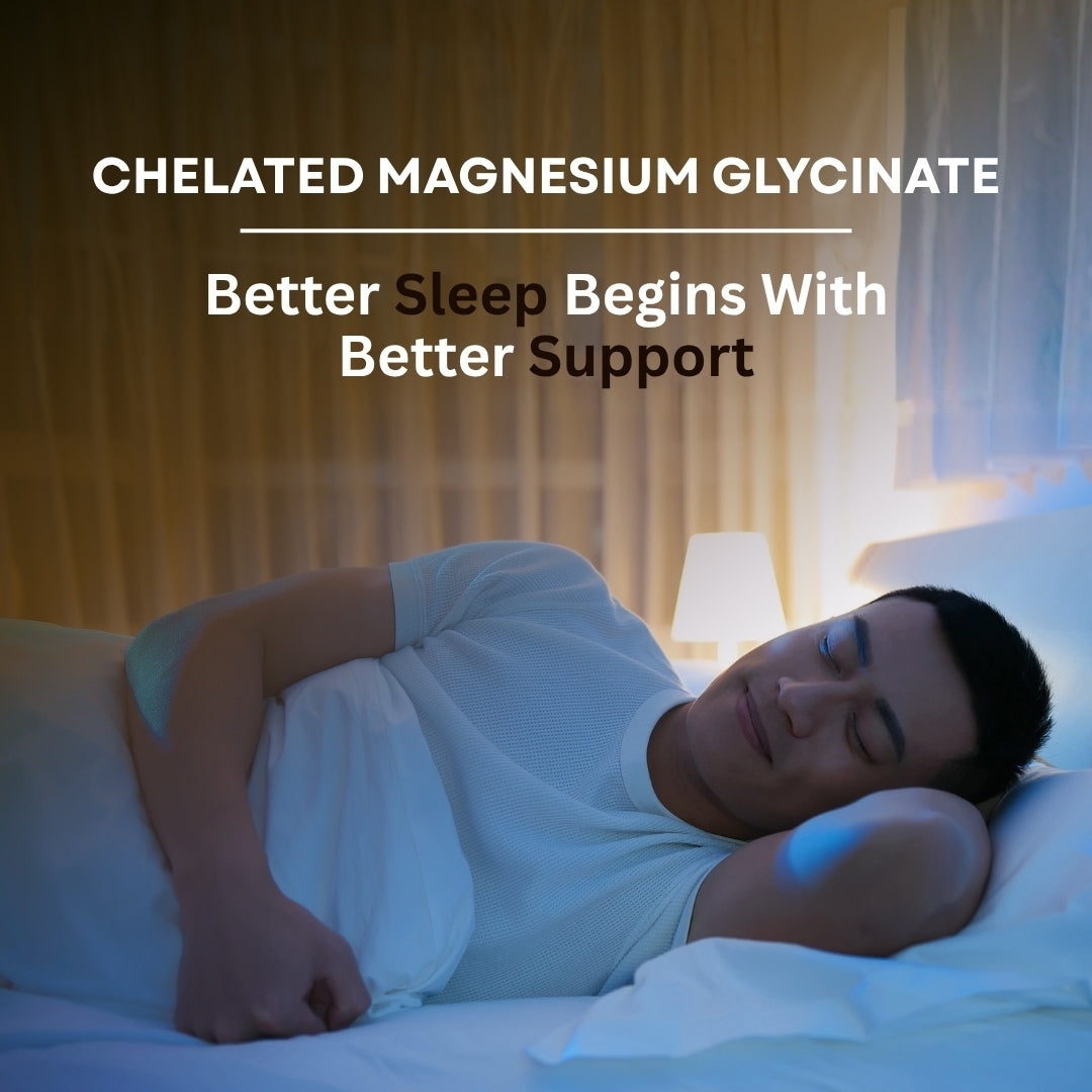 Chelated Magnesium Glycinate | Supports Relaxation, Muscle & Nerve Health