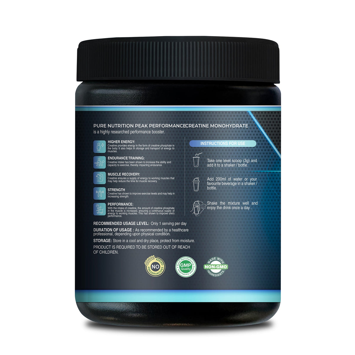Strength Combo: Creatine Monohydrate + Whey Protein Blend
