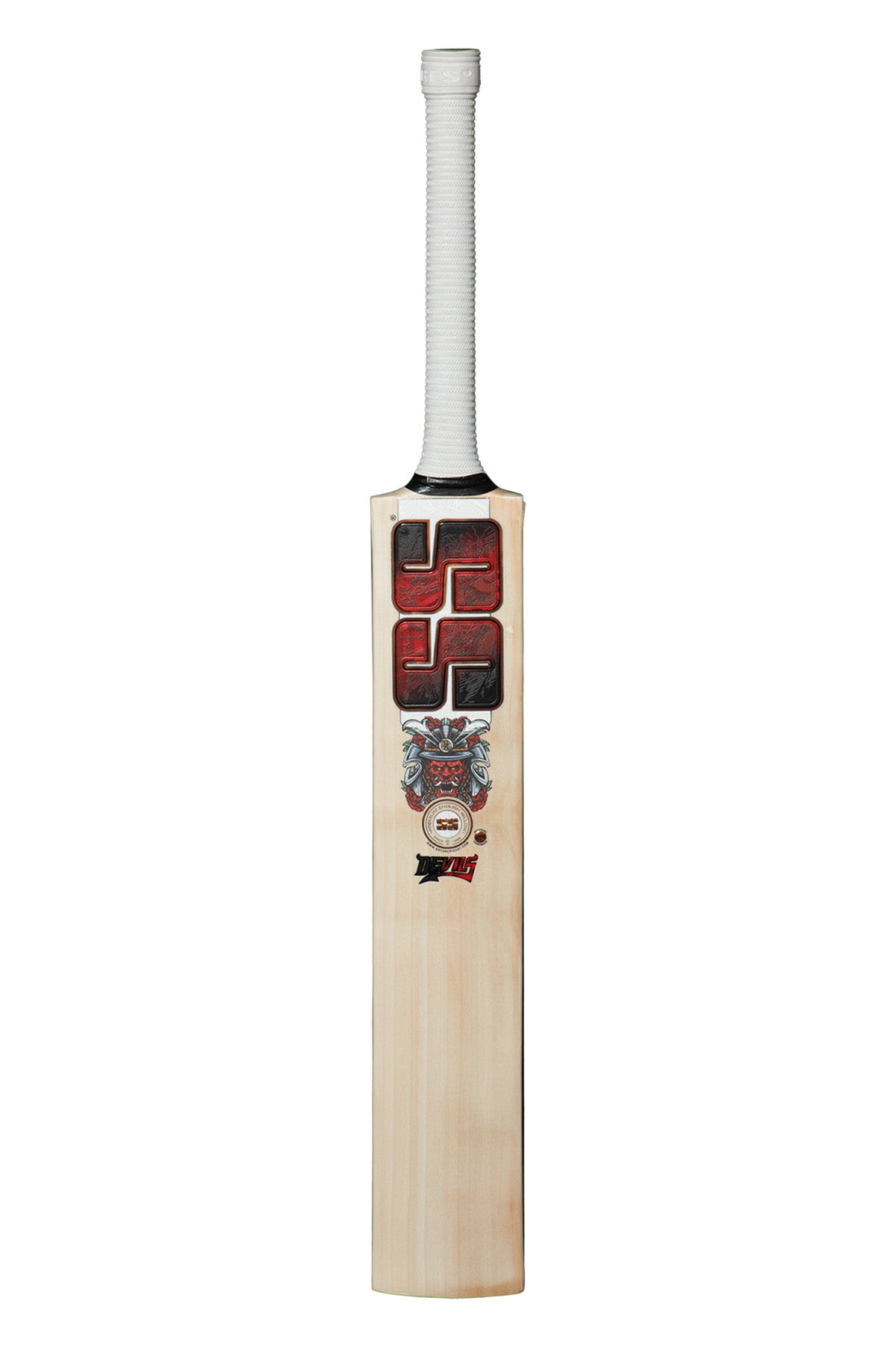 SS Devils bat (Red) English Willow Cricket Bat - SH | KIBI Sports