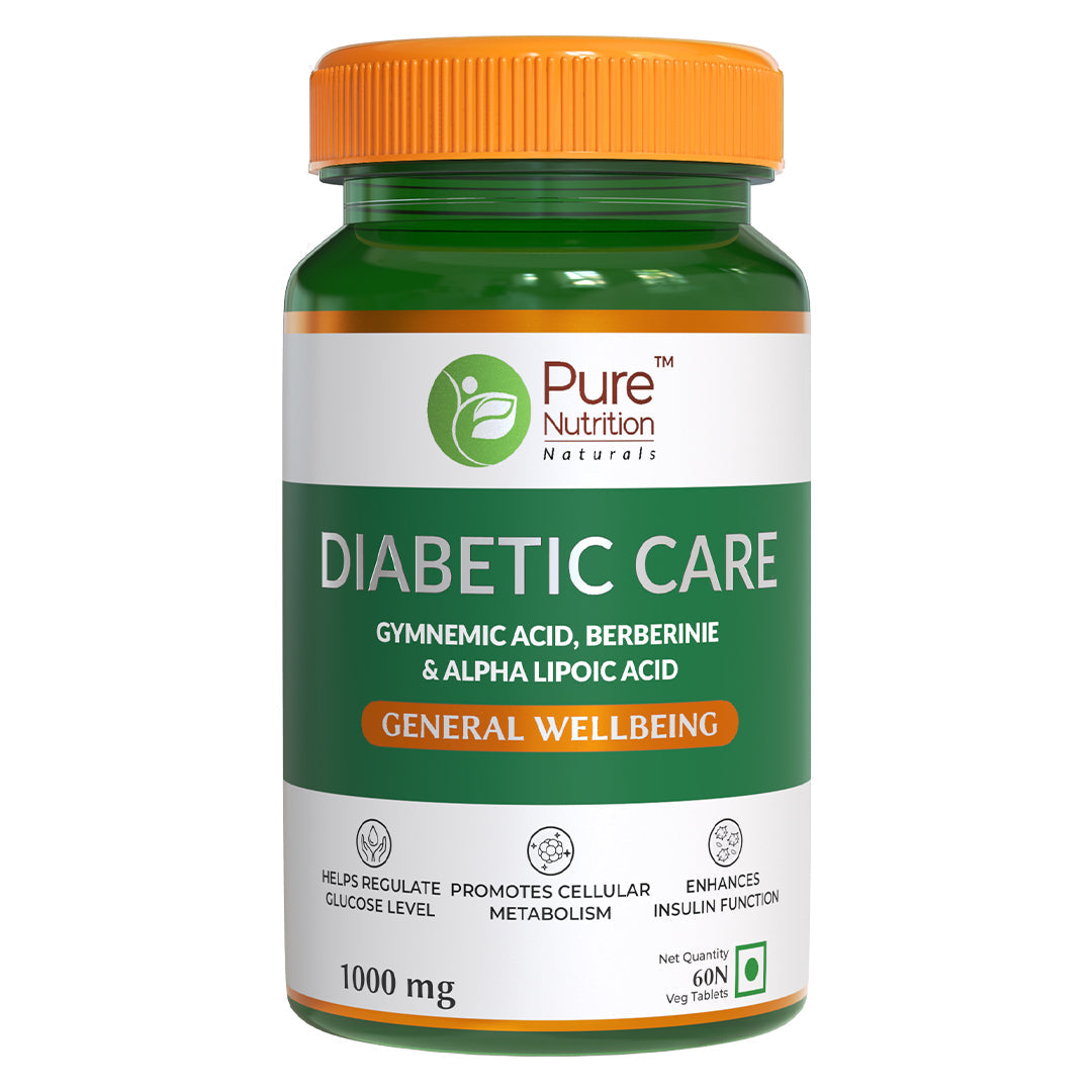 Glucose Metabolism Support Gymnemic Acid, Berberine & ALA | Veg Tablets