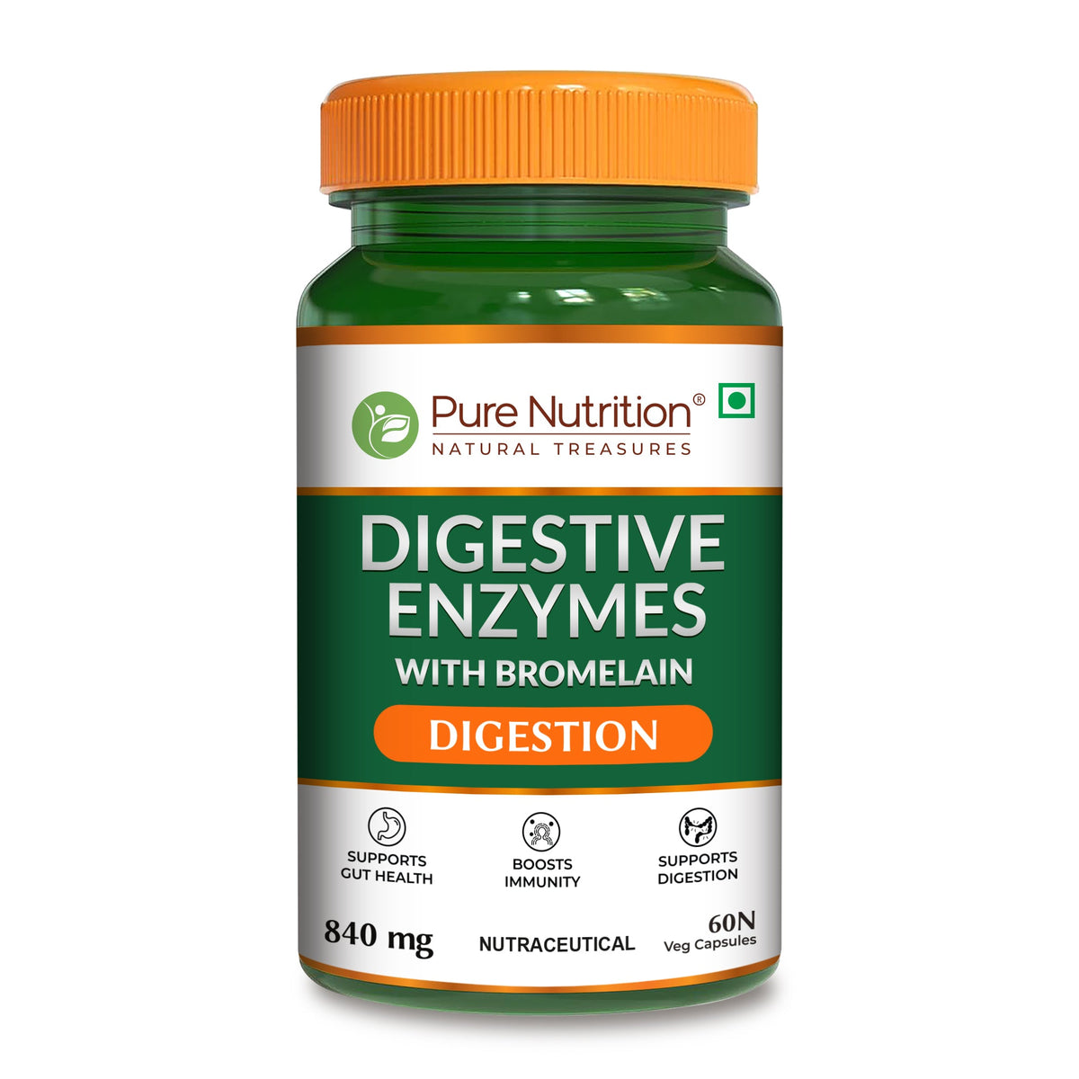 Gut Health Combo: Probiotics 25 Billion CFU + Digestive Enzymes