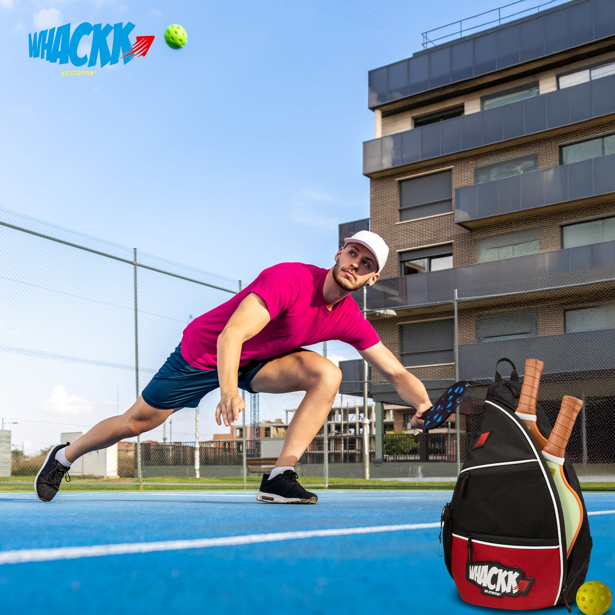 Stance Red 23 L Pickleball / Table Tennis TT Bag