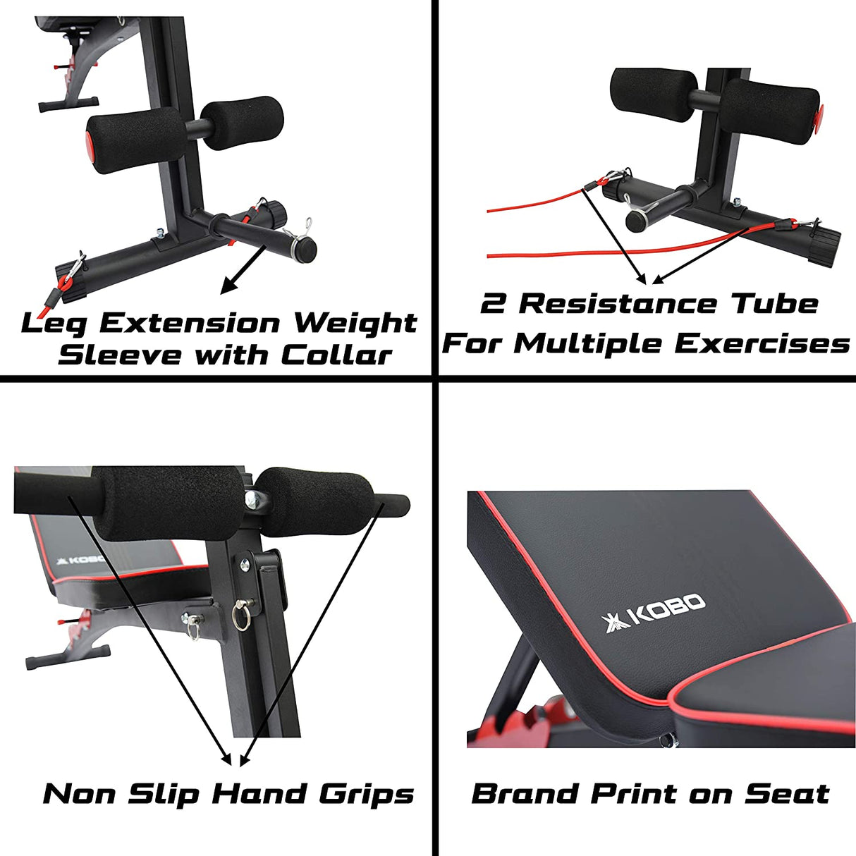 Kobo EB-1012 Multi Exercise Adjustable Bench