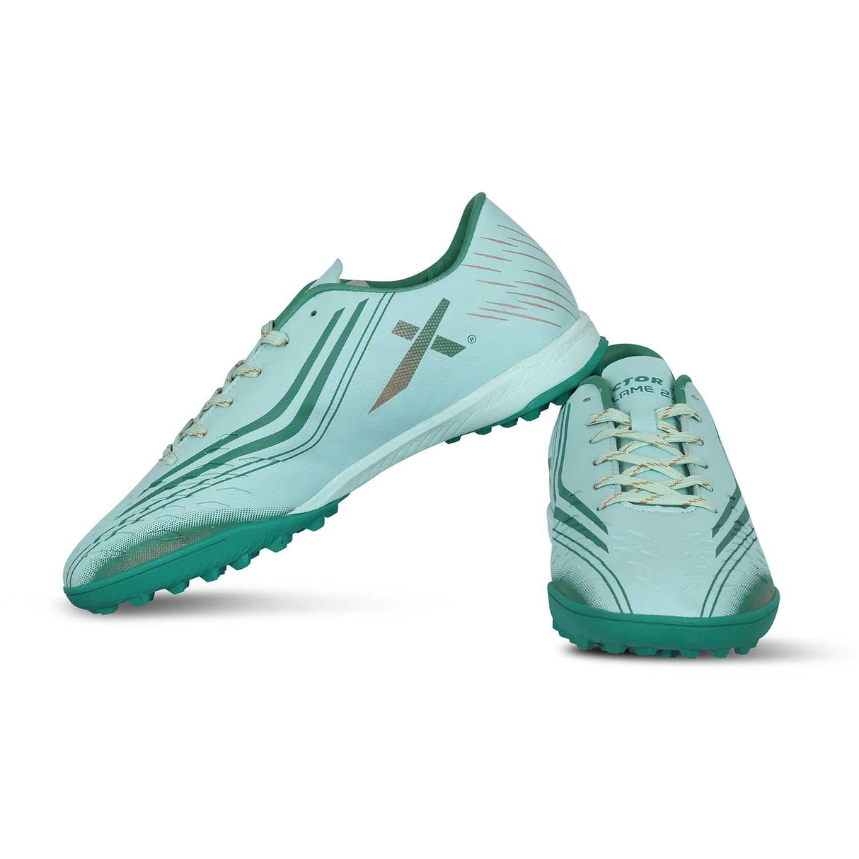 Vector X Flame 2.0 Indoor Futsal Shoe, EVA Midsole Rubber Outsole, Super Light Weight Shoe for Men