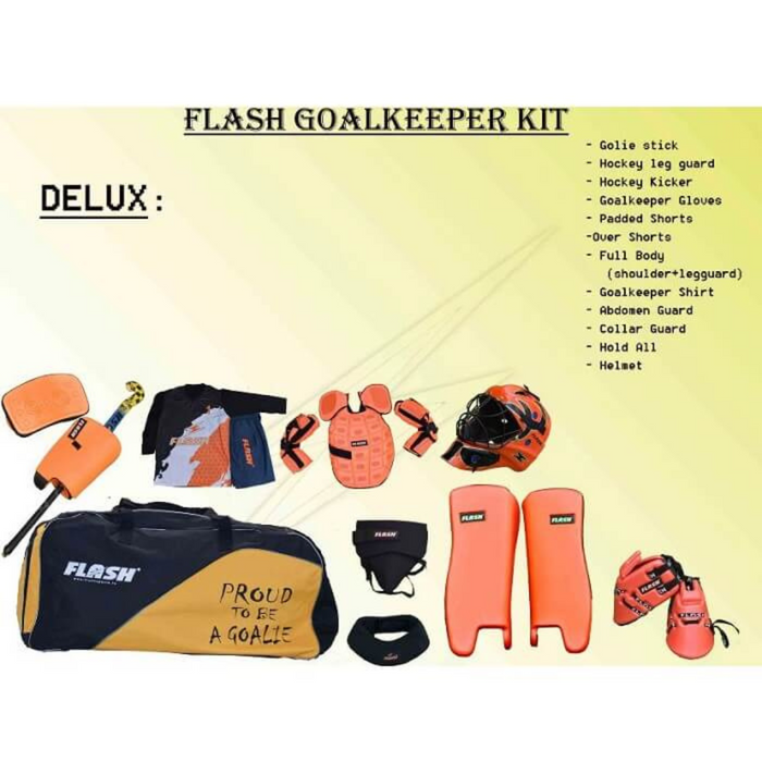 Flash Deluxe Hockey Goalkeeper Kit | KIBI SPORTS Flash