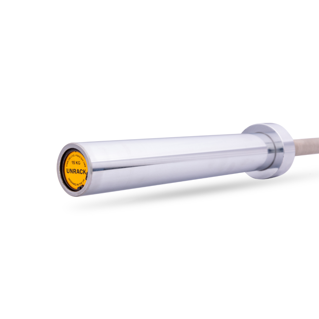 The Hybrid Barbell, 15 KG, Women's - Built for All-Round Training Unrack | KIBI SPORTS