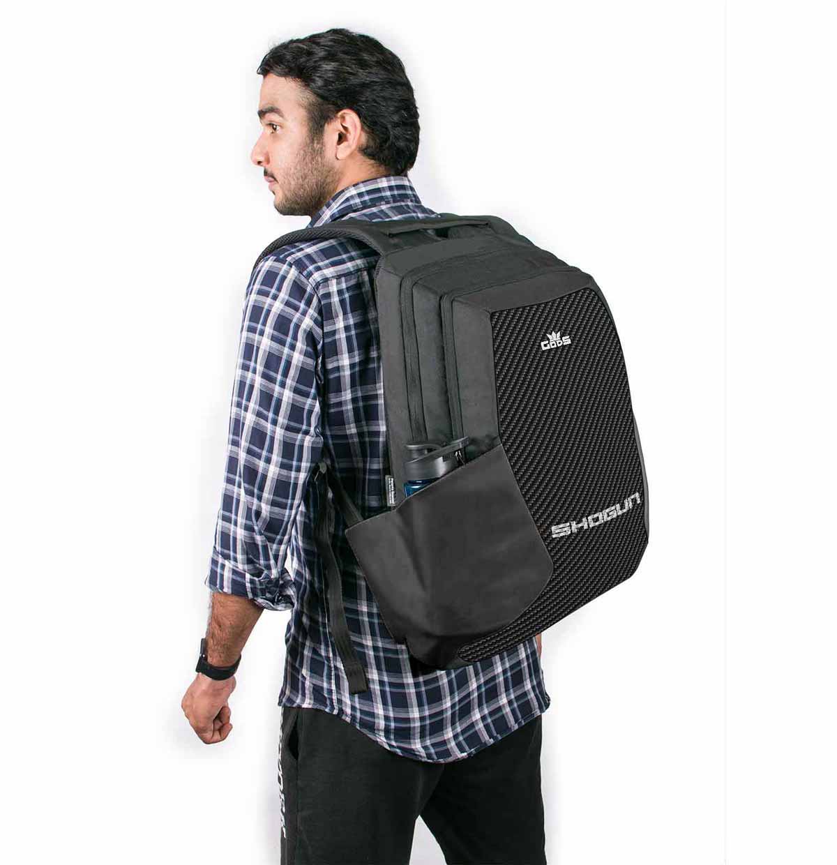 Gods Shogun - 35 litres, Laptop backpack (15.6 inch laptops) (Carbon Fibre)